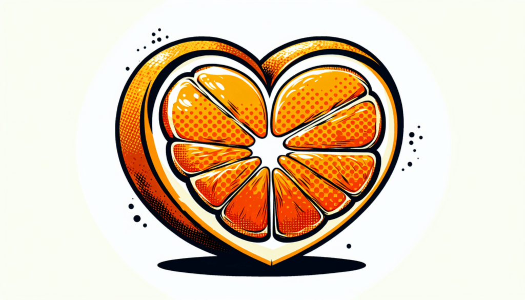 Oranges Herz Symbol / Emoji